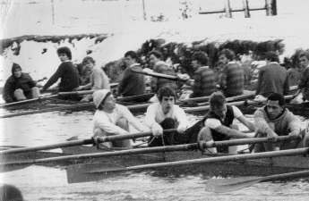 The 1980 Novices: Churchill Men's Novice boat
