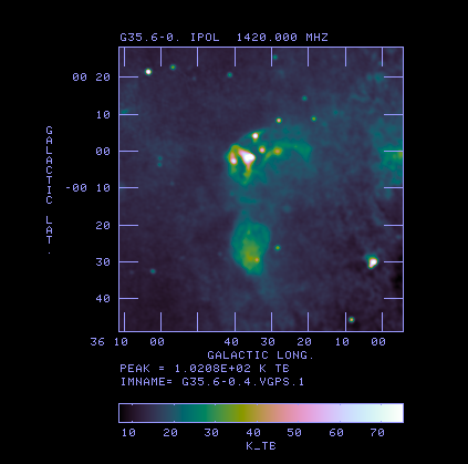 VGPS of G35.6-0.4 region